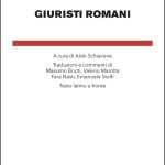 "Giuristi romani" a cura di Aldo Schiavone Giuristi romani, Aldo Schiavone