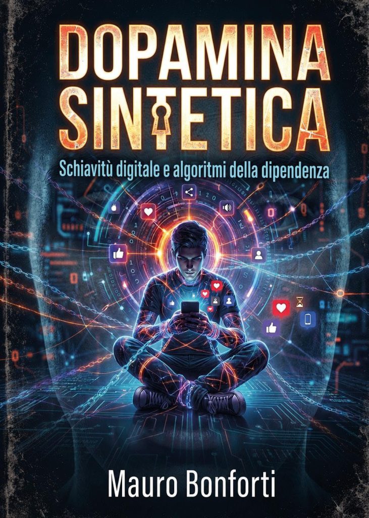 “Dopamina sintetica. Schiavitù digitale e algoritmi della dipendenza” di Mauro Bonforti